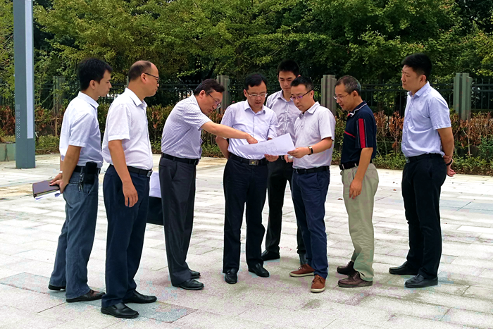 区领导高晓东调研泰山路产业园区